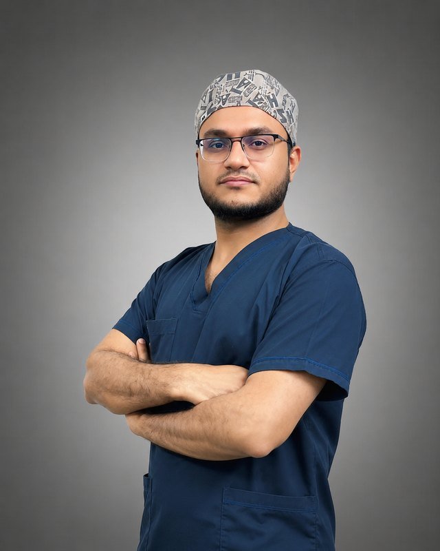 Portrait of Dr. Abdul Rauf, Head of Urology