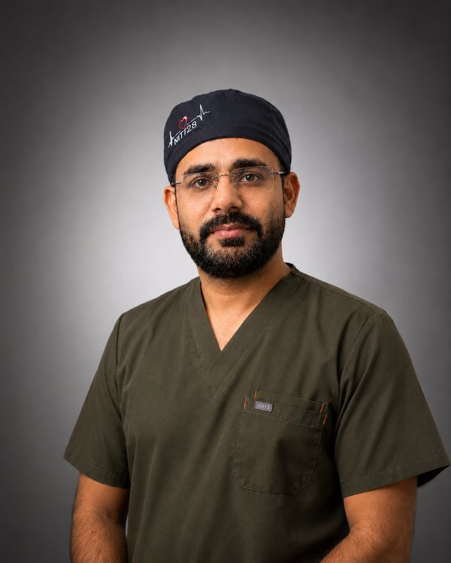 Portrait of Dr. Faisal Rafique Rana, Anesthetist