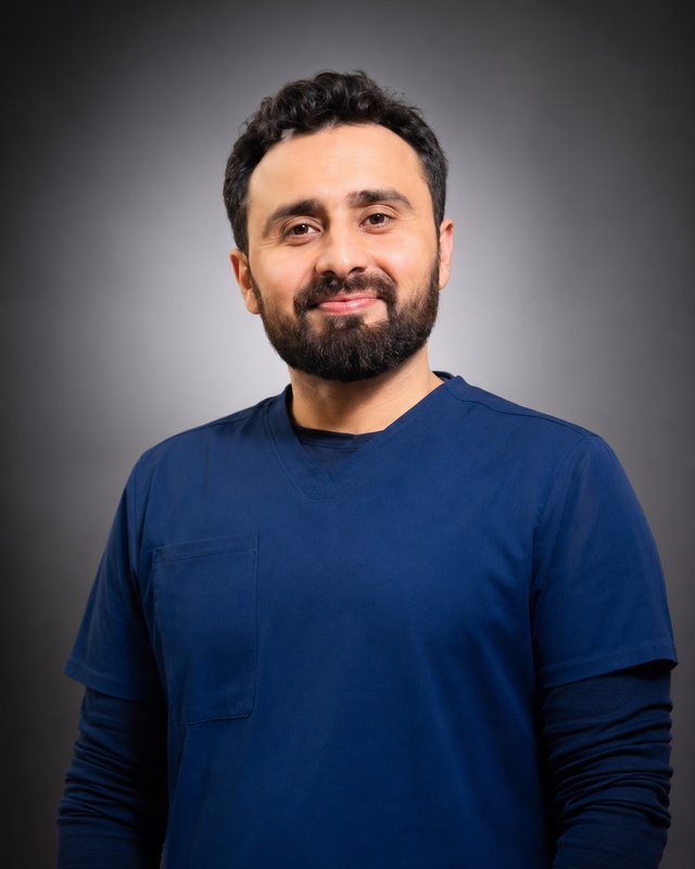 Portrait of Dr. Jamshed, Urologist