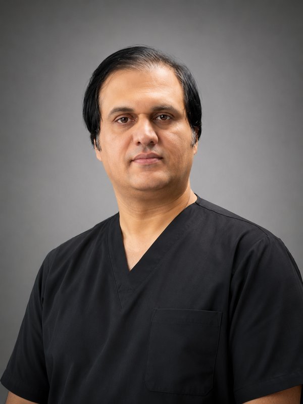 Portrait of Dr. Khurram Hameed Khan, Neurosurgeon