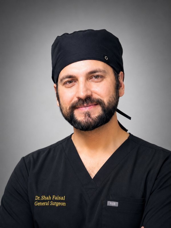 Portrait of Dr. Shah Faisal, General Surgeon