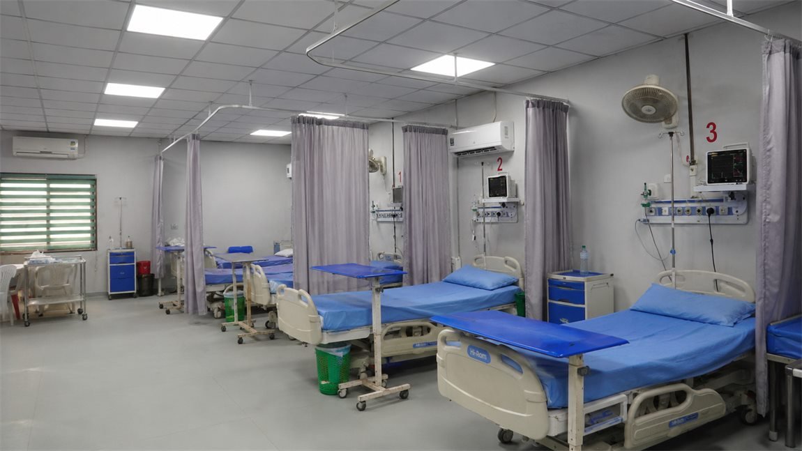 Photo of the Patient Wards at Brigadier Shafiq Hospital