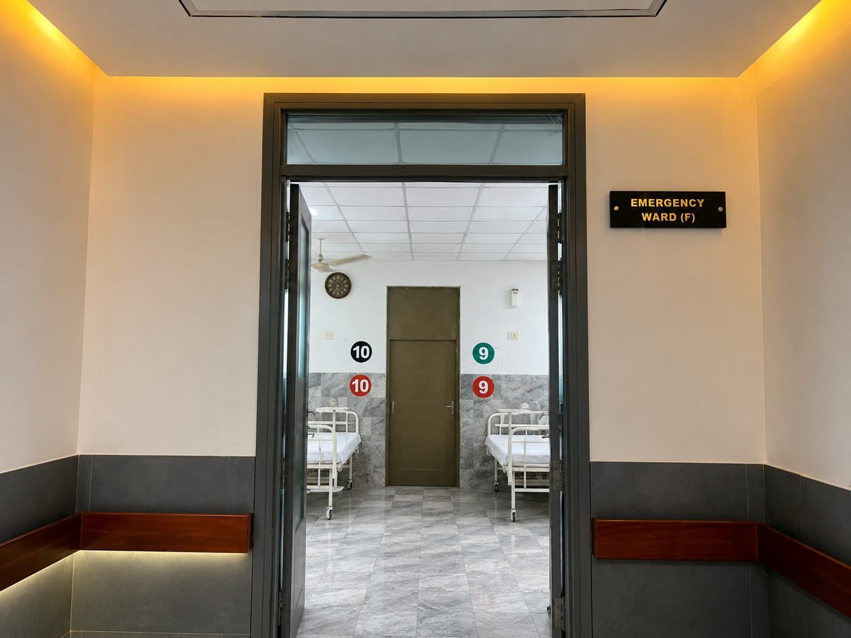 Photo of the Emergency Ward (Female) at Brigadier Shafiq Hospital