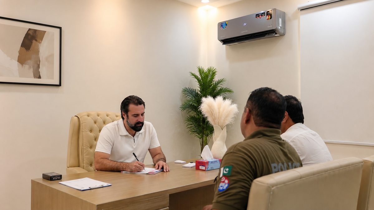 Photo of the Patient Consultation at Brigadier Shafiq Hospital